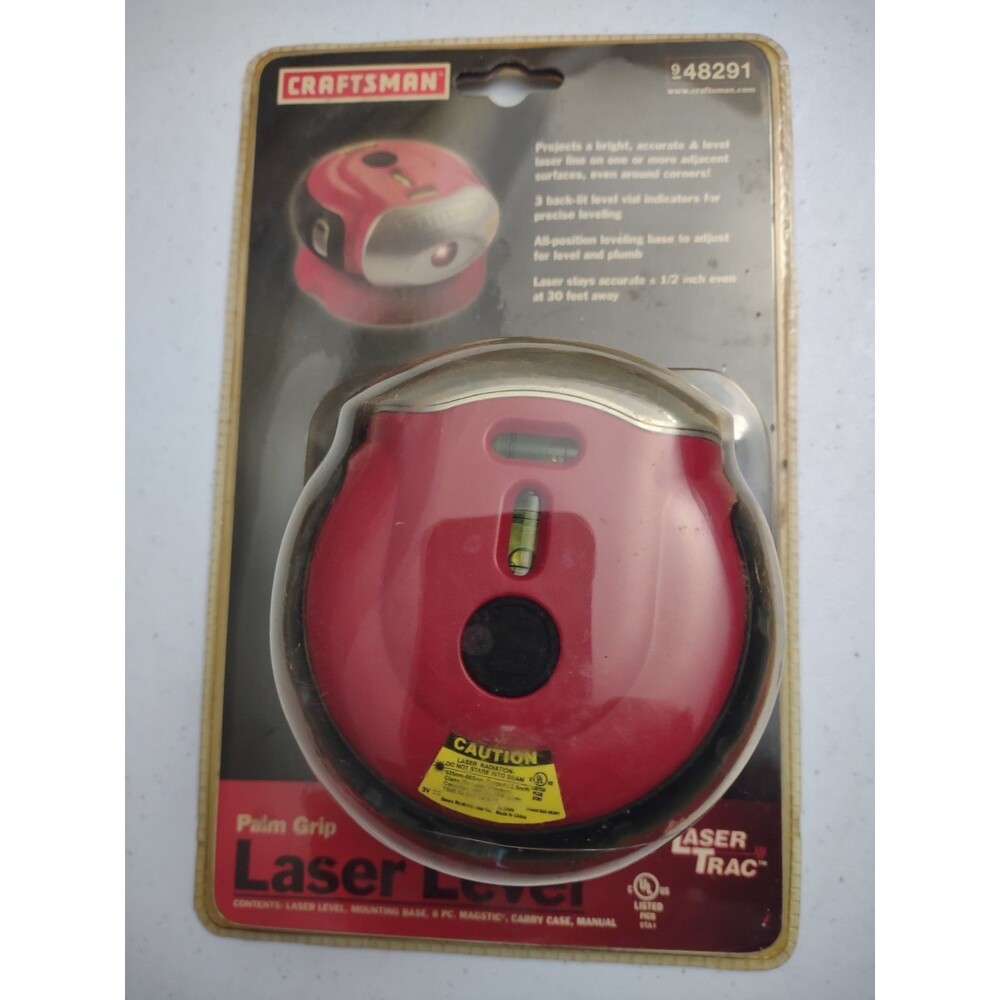Craftsman Laser Trac Palm Grip Laser Level 948291 New Sealed